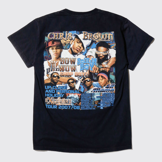 vintage 2007/2008s Chris Brown BOW WOW exclusive tour t-shirt , with SOULJA BOY etc.