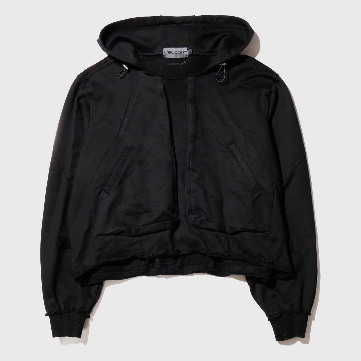 vintage vautour cropped hoodie
