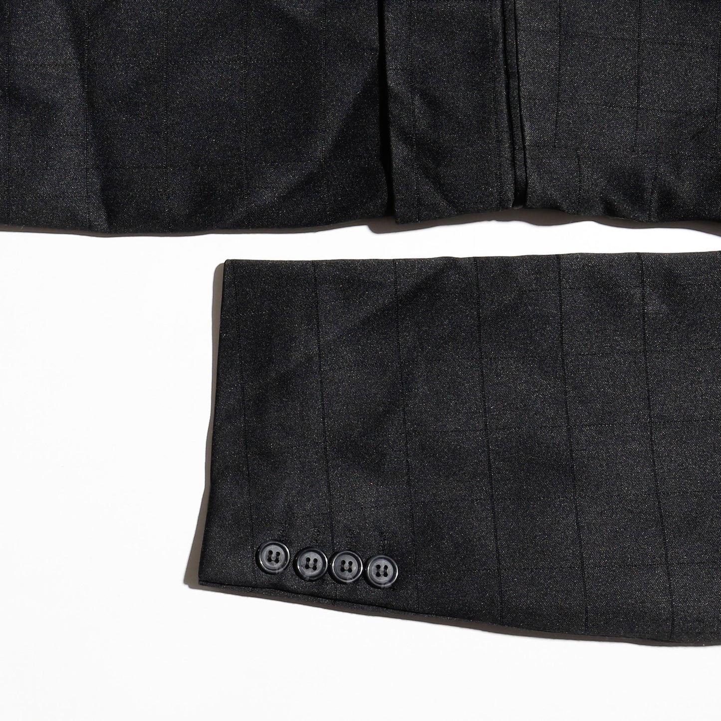 vintage window check zoot set up