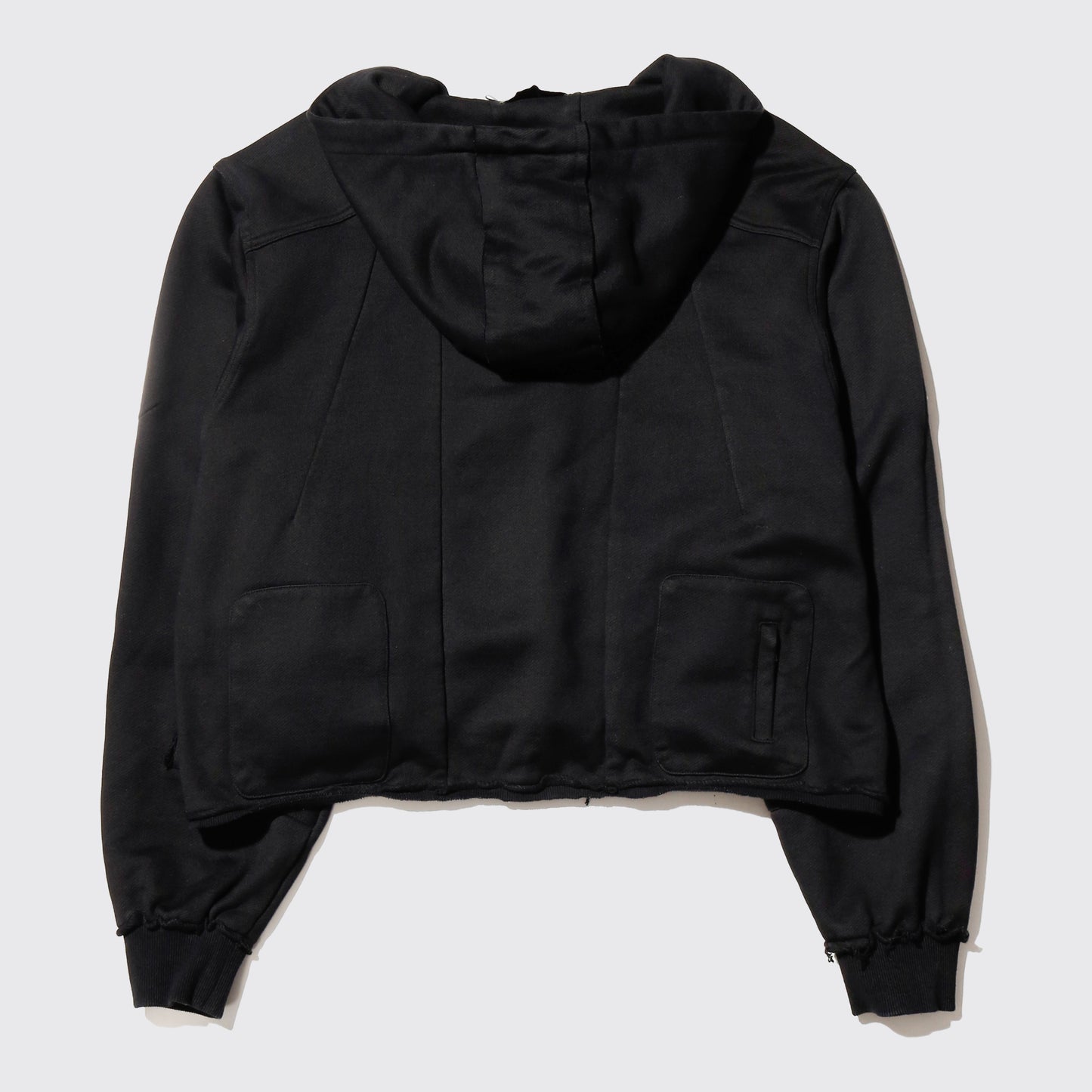 vintage vautour cropped hoodie
