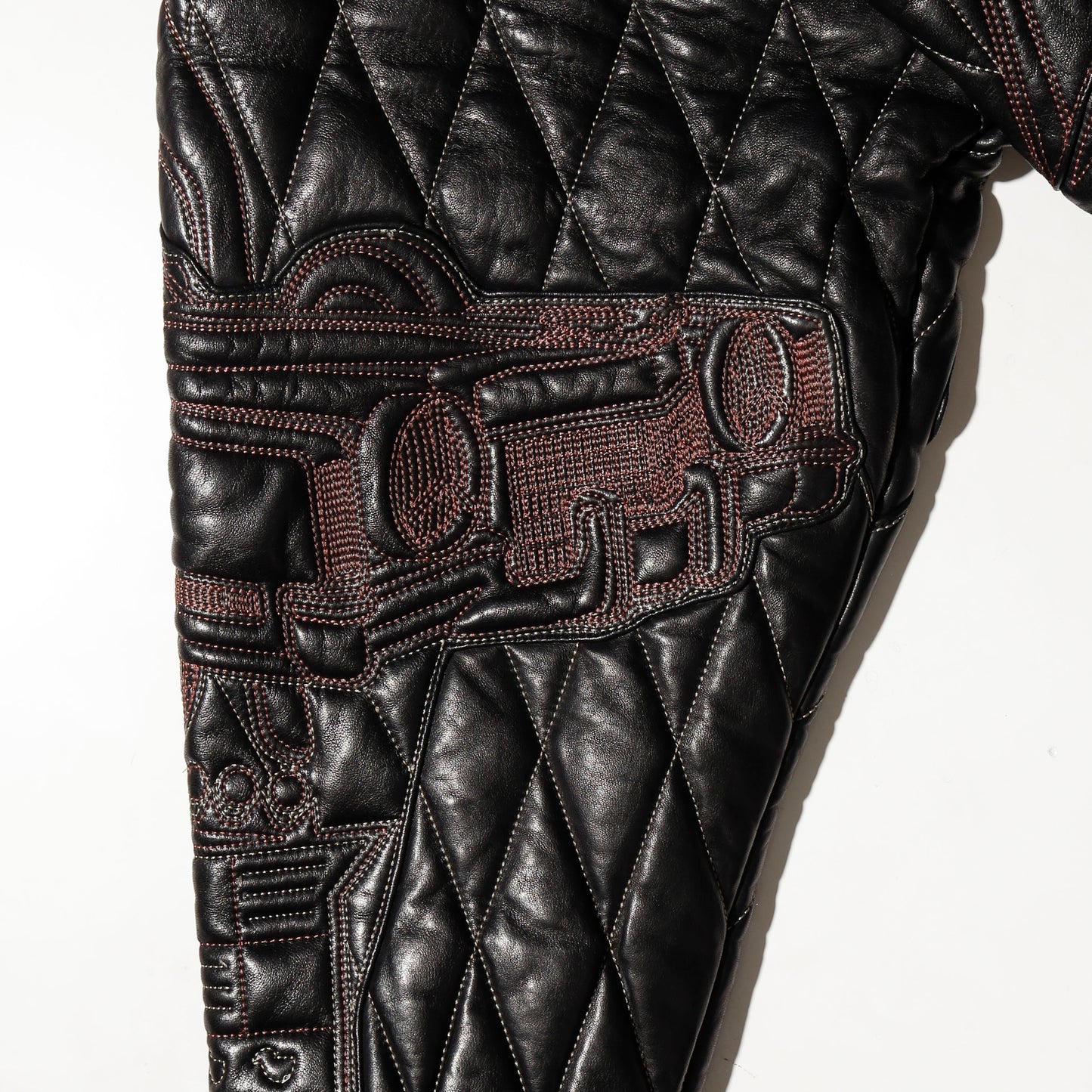vintage pelle pelle marc buchanan cadillac quilted leather jacket