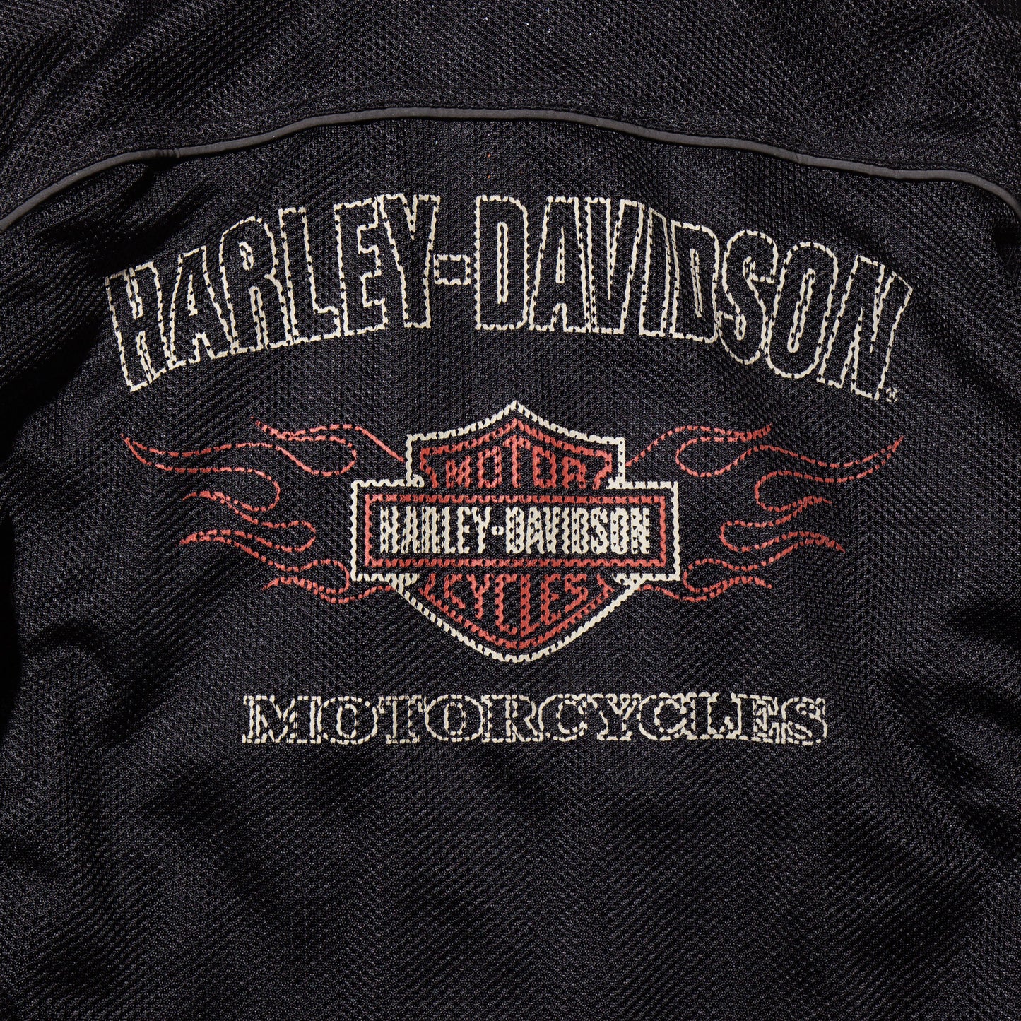 vintage harley davidson mesh motorcycle jacket