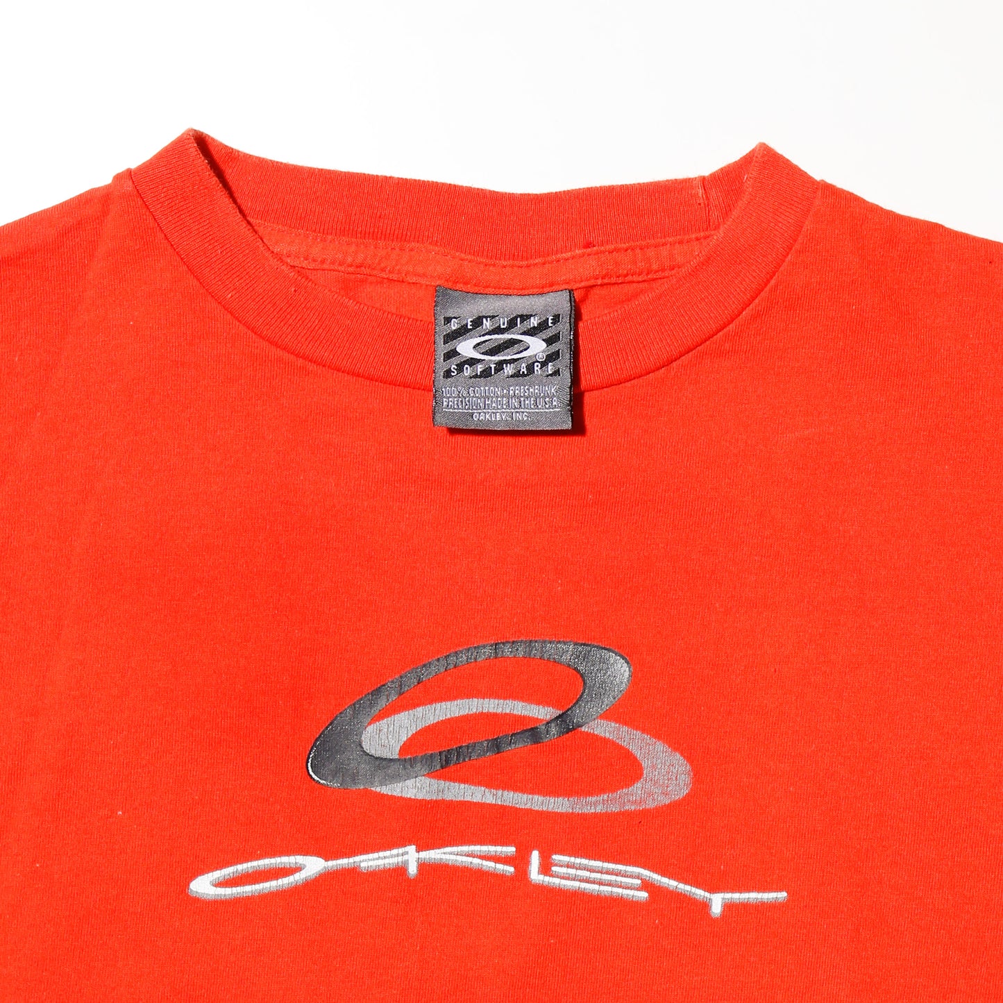 vintage 90-00's Oakley Software icon sell out t-shirt