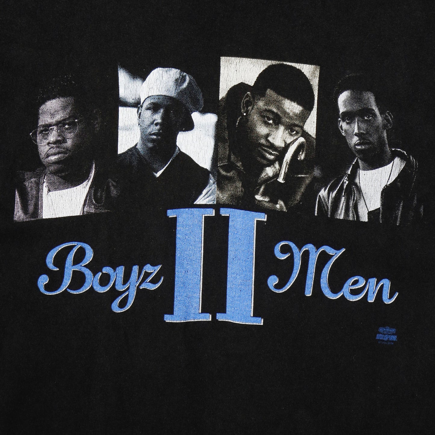 vintage 1994-1995's BOYZ II MEM all around the world tour t-shirt