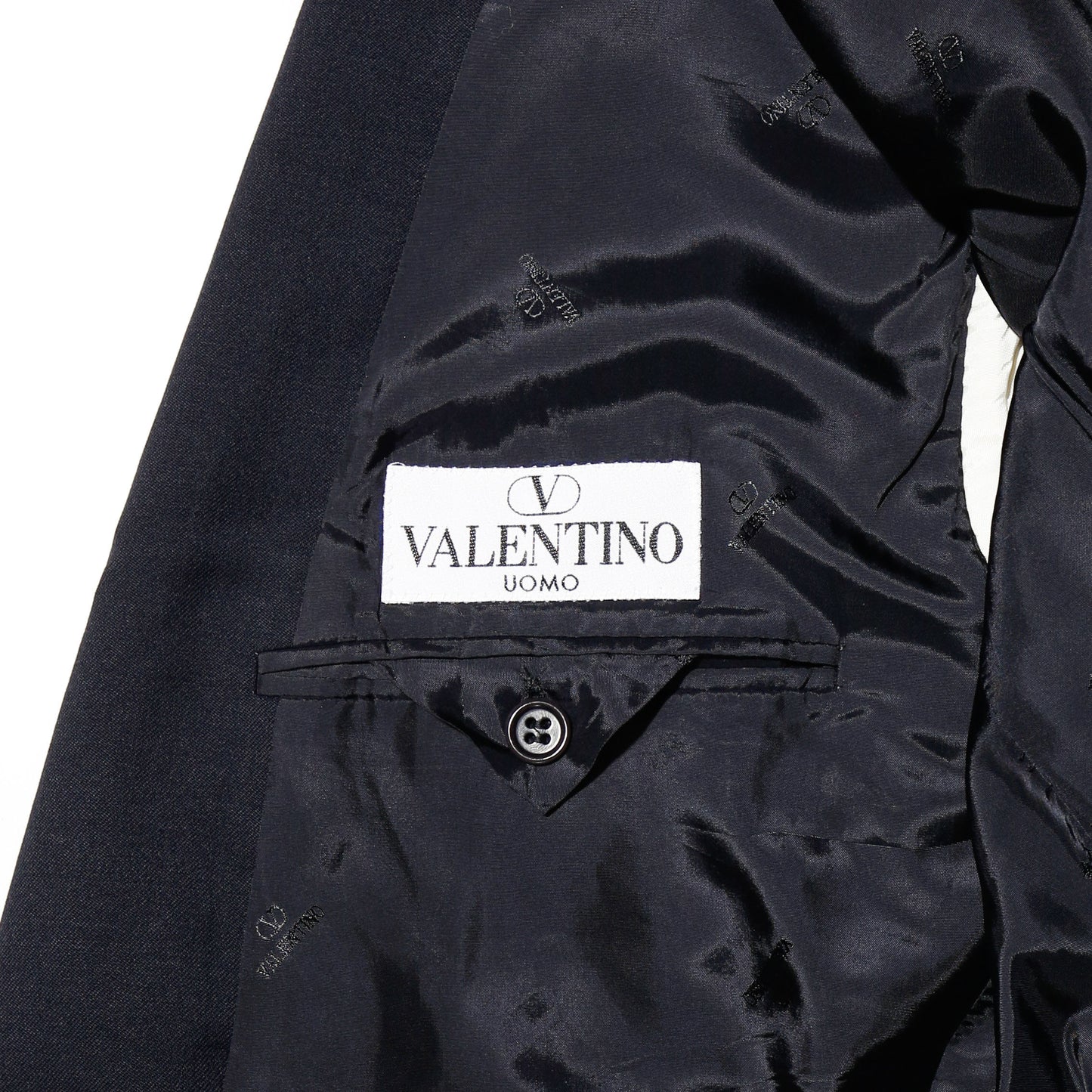 vintage 90's valentino double breasted blazer jacket