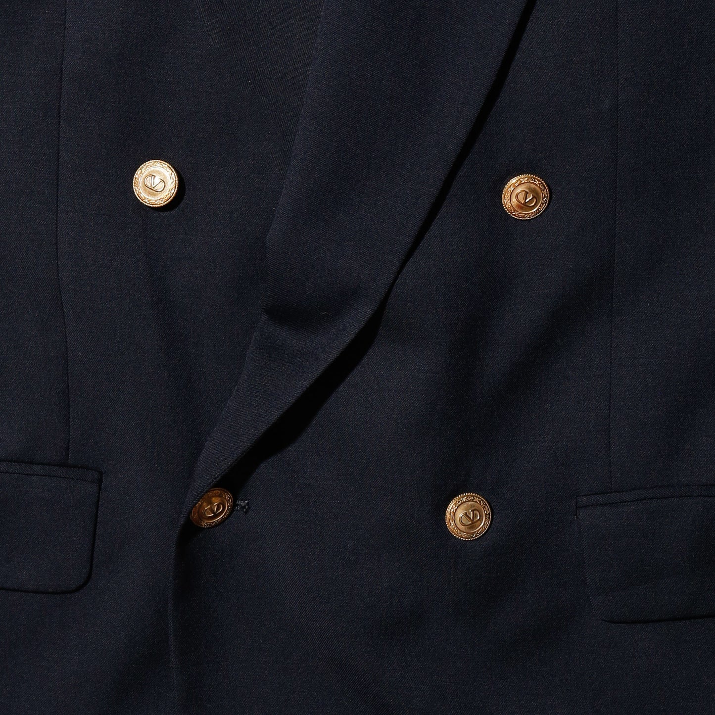 vintage 90's valentino double breasted blazer jacket