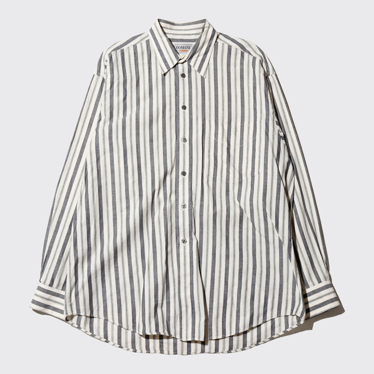 vintage 90's dobby stripe shirt