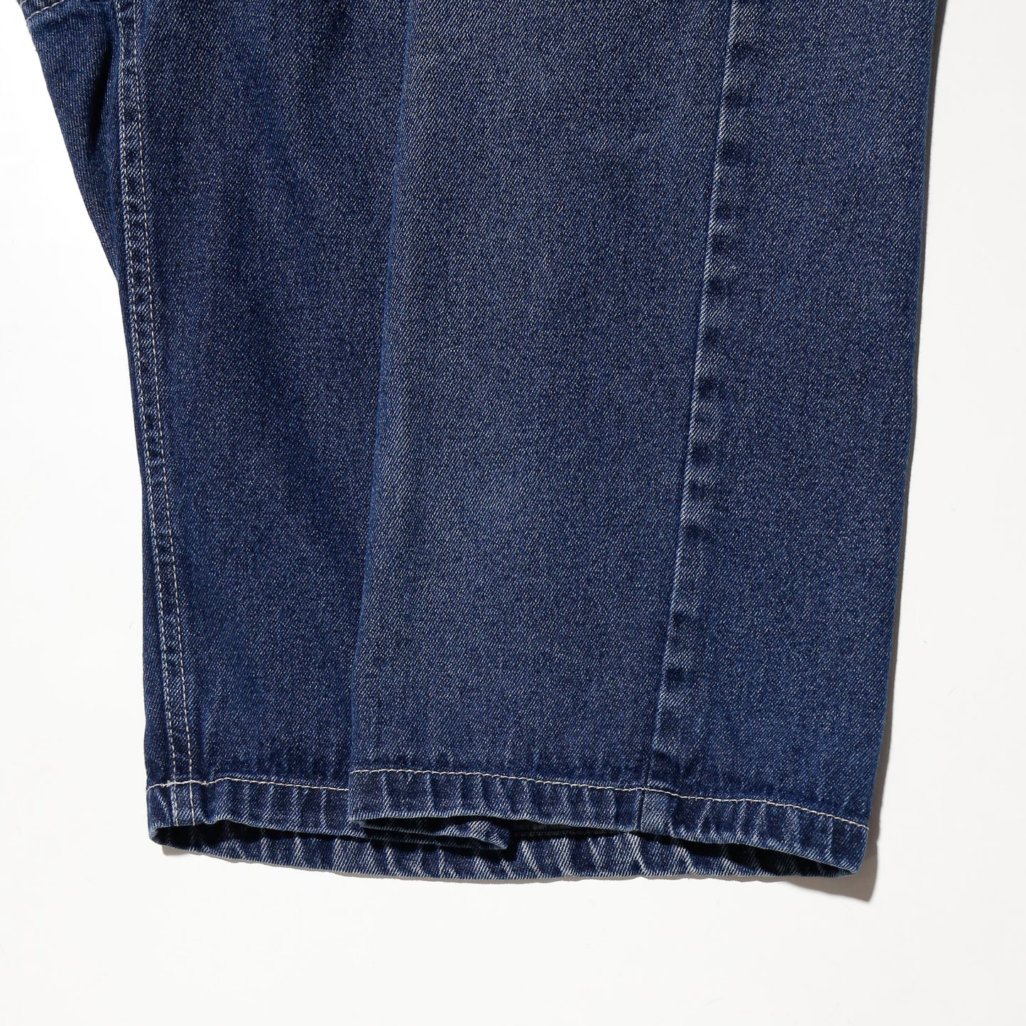 vintage south pole center tuck wide denim shorts