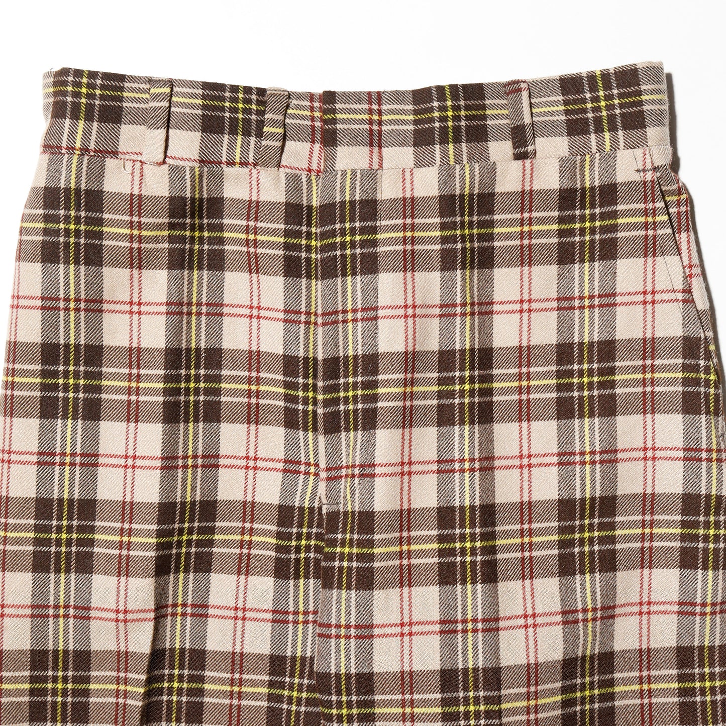 vintage 70's hubbard nova check wide slacks