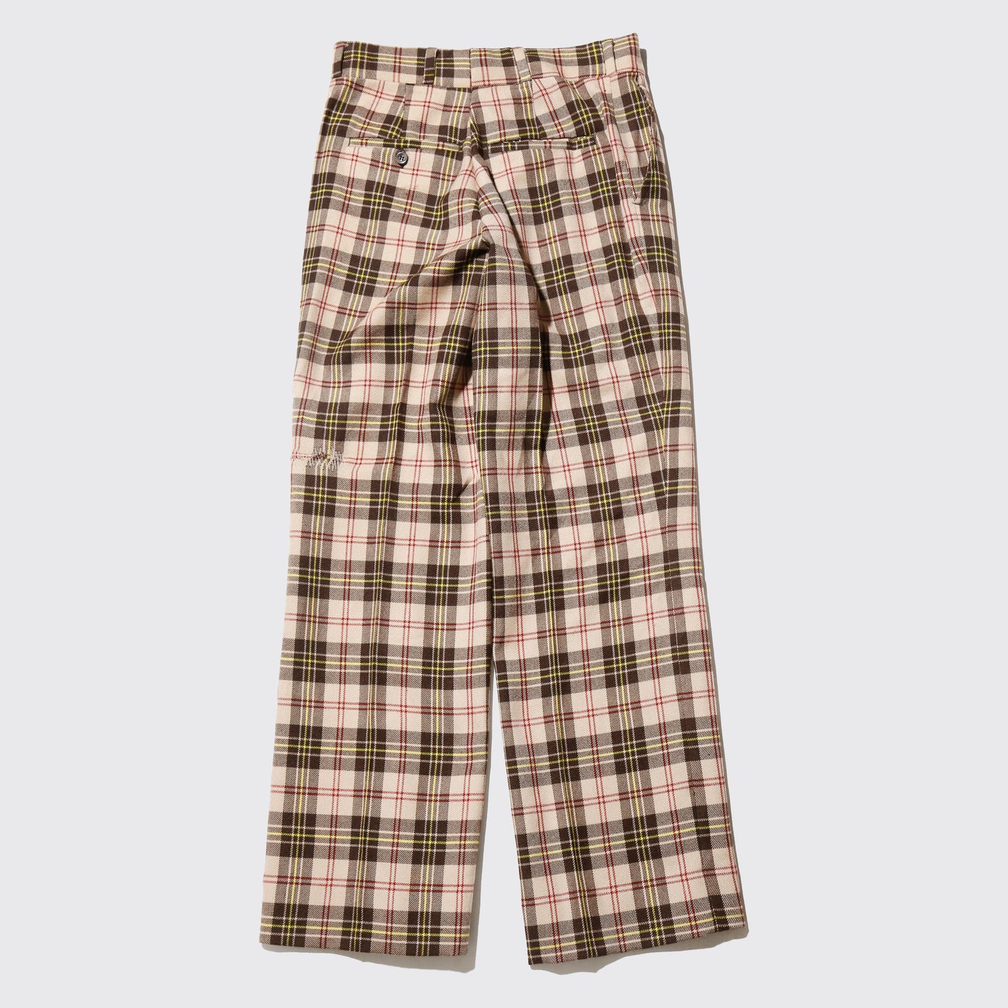vintage 70's hubbard nova check wide slacks
