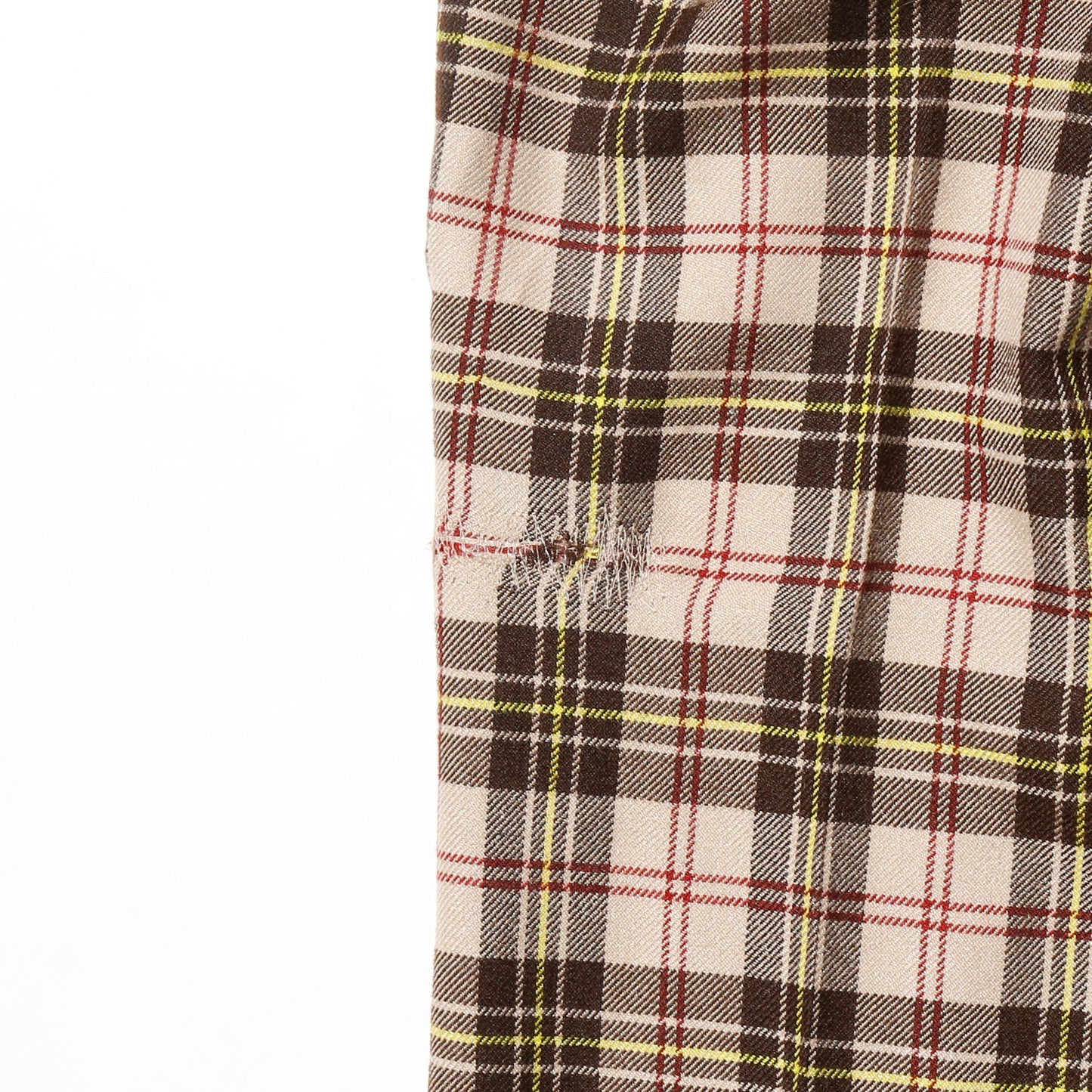 vintage 70's hubbard nova check wide slacks