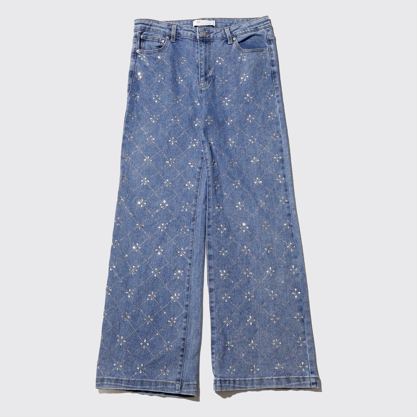vintage dia bijou wide jeans