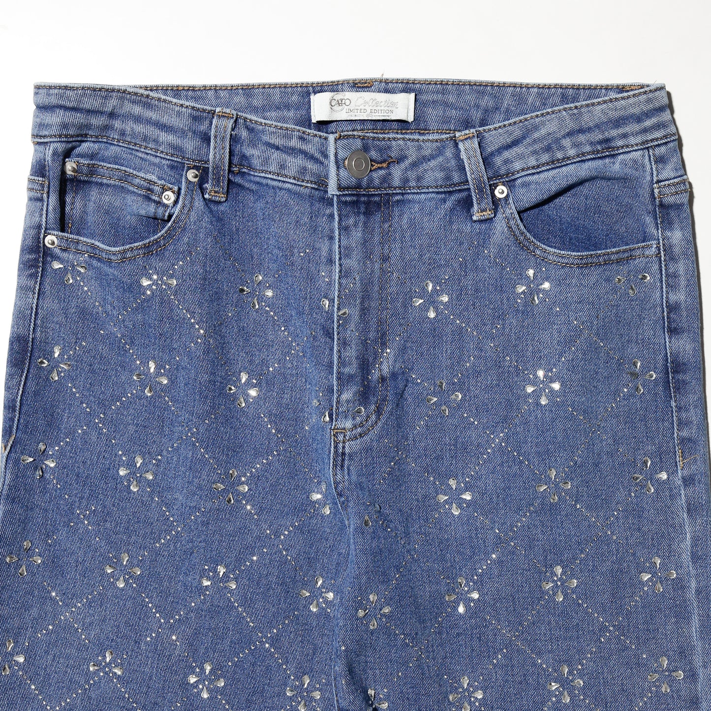 vintage dia bijou wide jeans