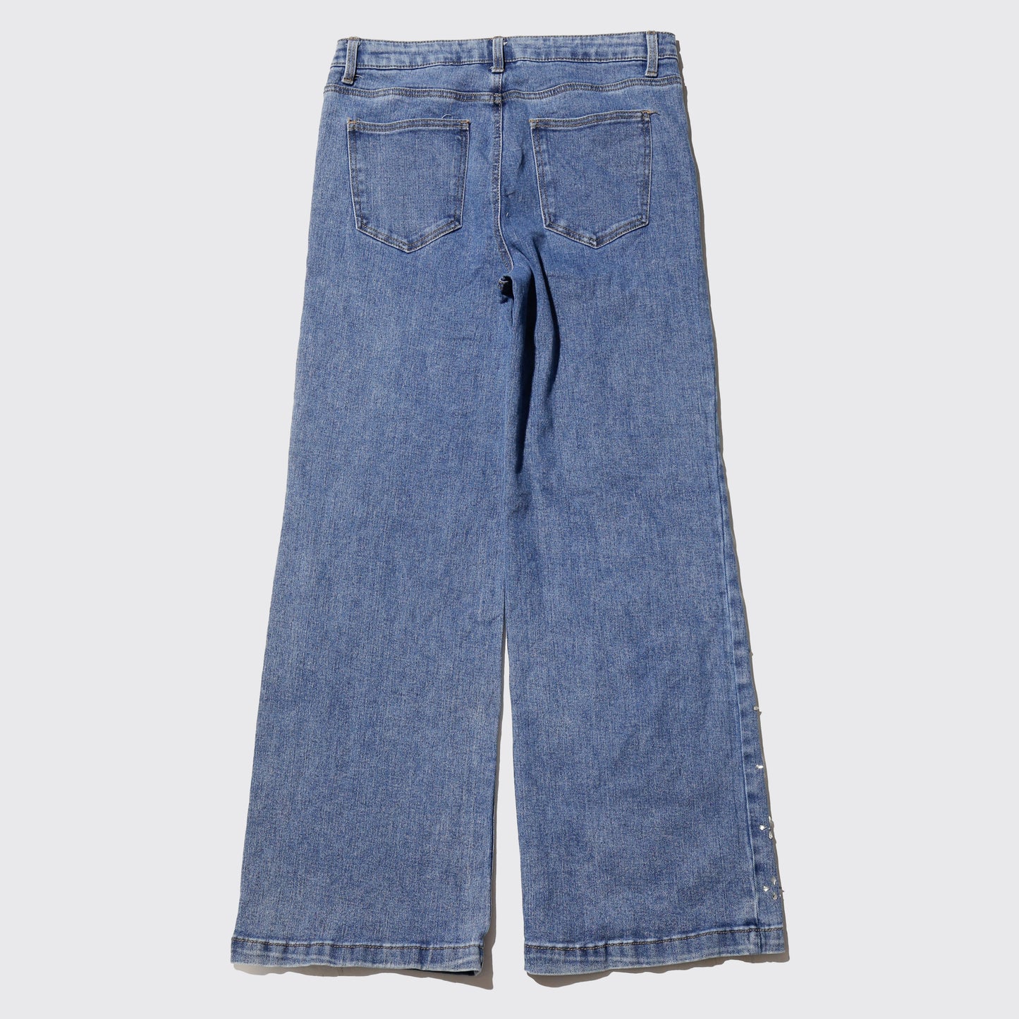 vintage dia bijou wide jeans