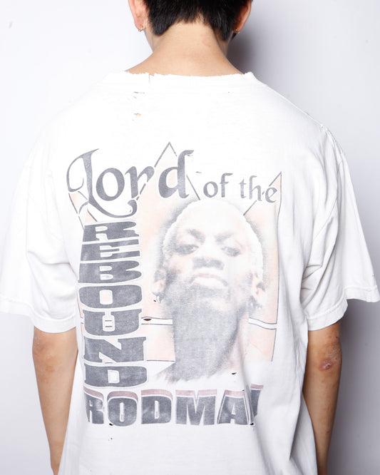 vintage 90's converse Dennis Rodman broken t-shirt