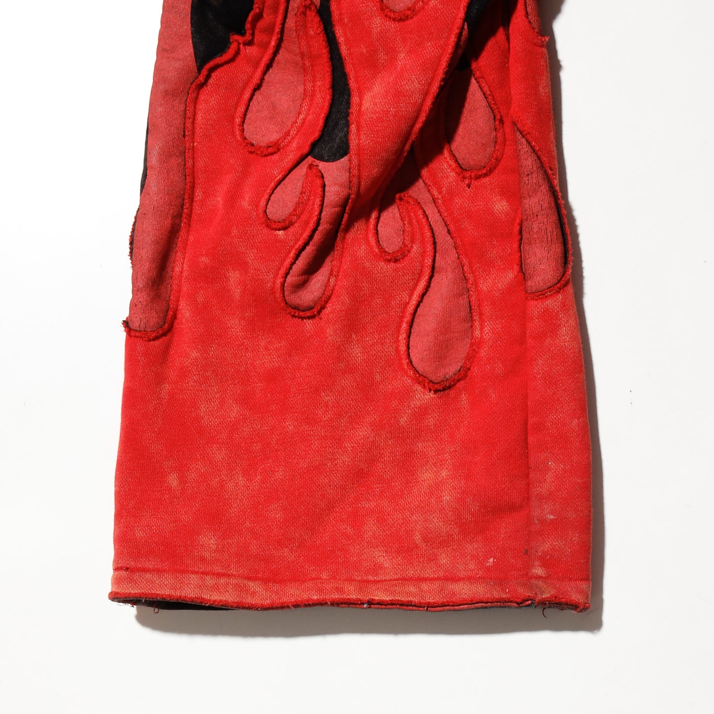 vintage smoke rise flame flare sweat pants