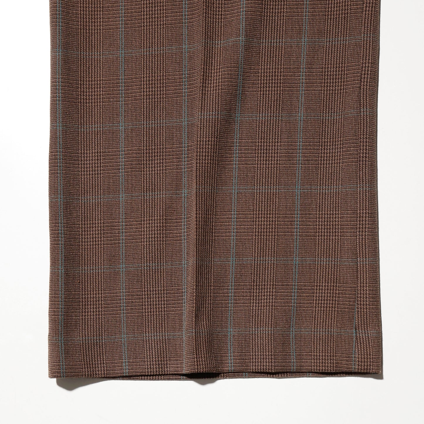 vintage chaps lowrise check wide slacks