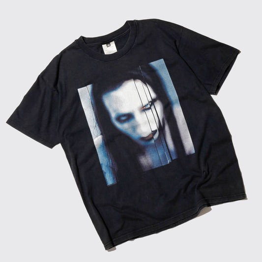 vintage 1998's Marilyn Manson "long hard road out of hell" t-shirt