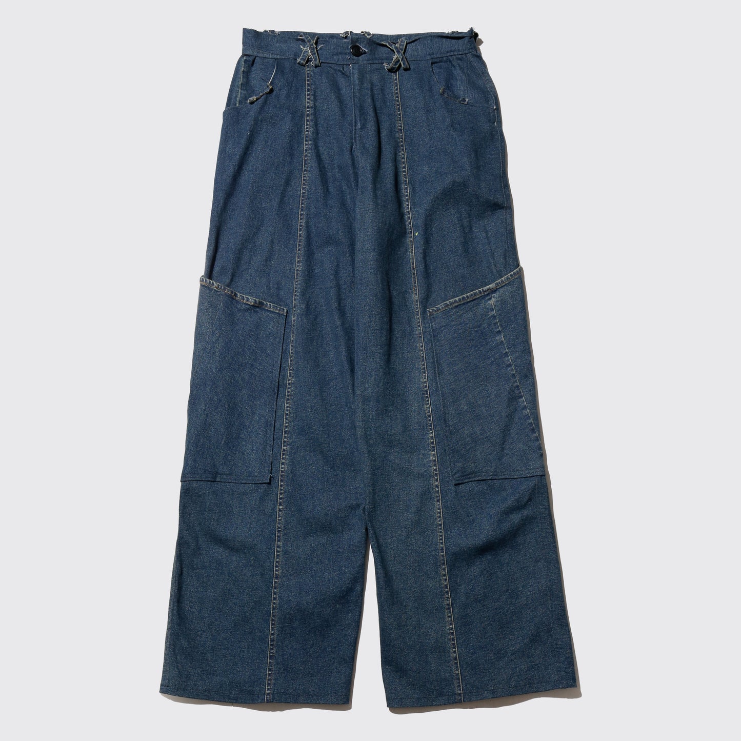 vintage faded rose rebuild wide jeans