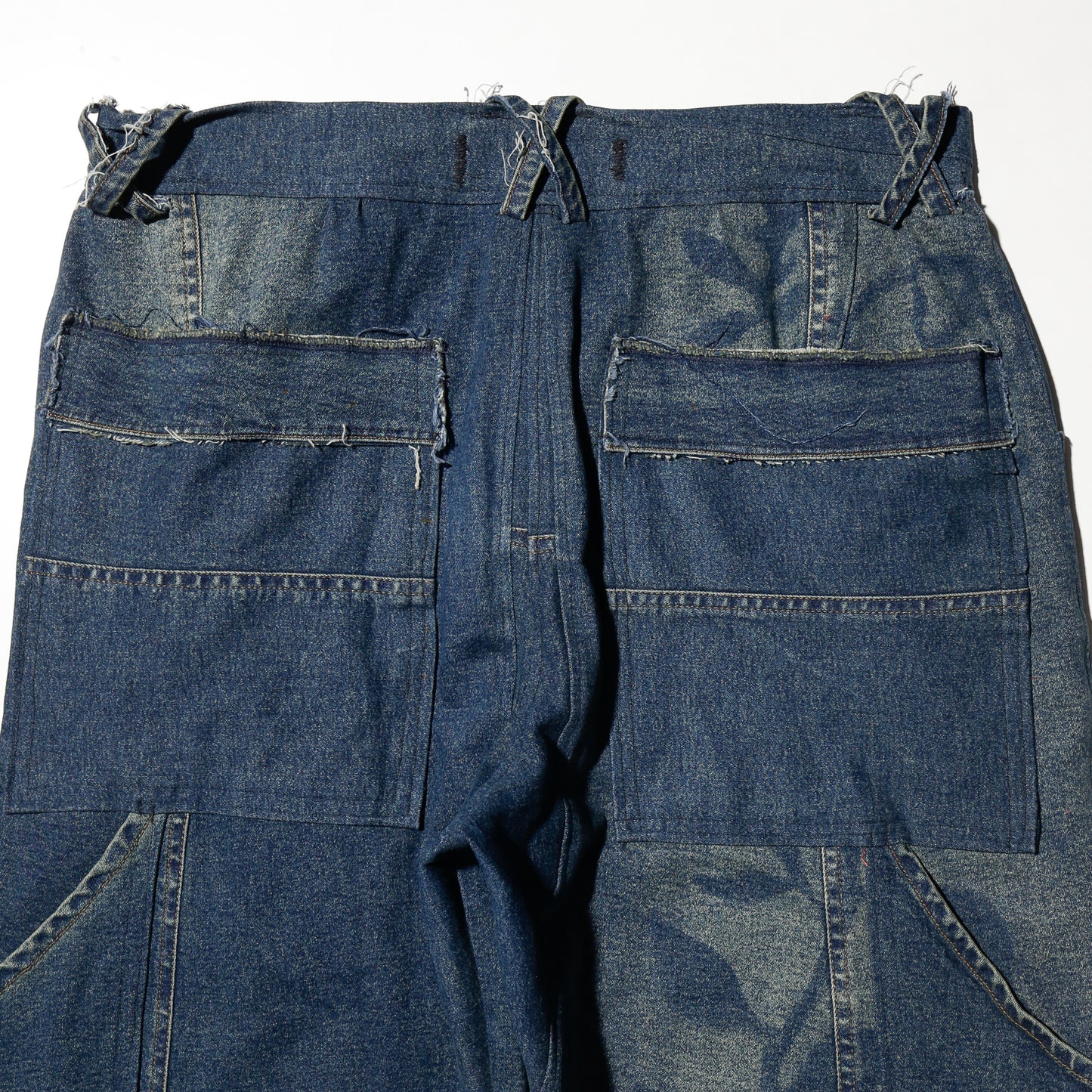 vintage faded rose rebuild wide jeans