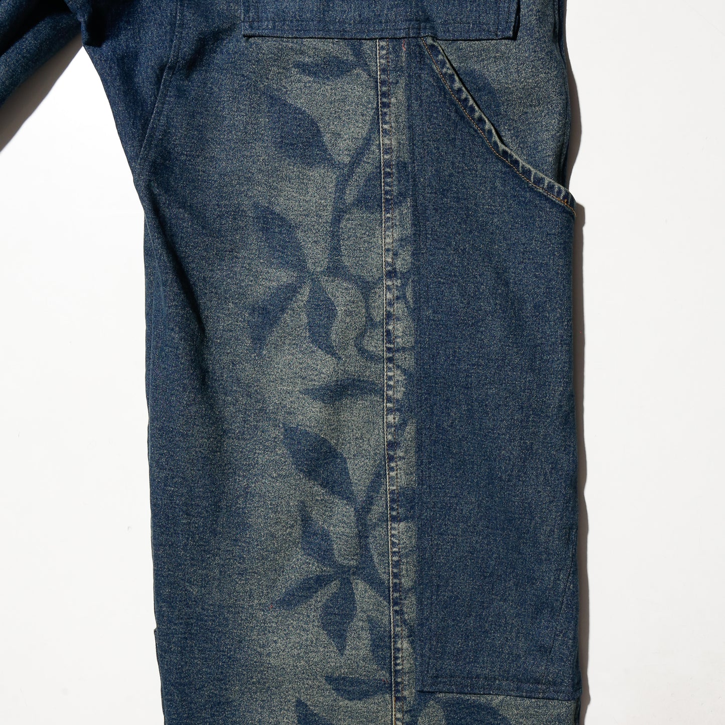 vintage faded rose rebuild wide jeans