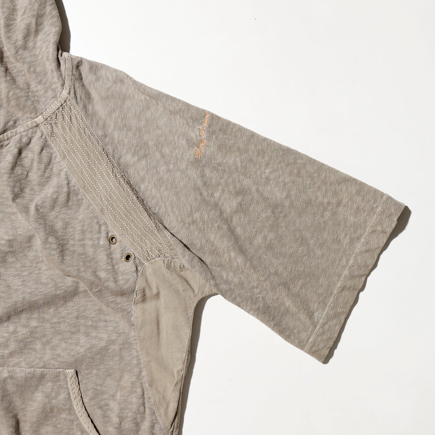 vintage donna karan ribbed h/s hoodie