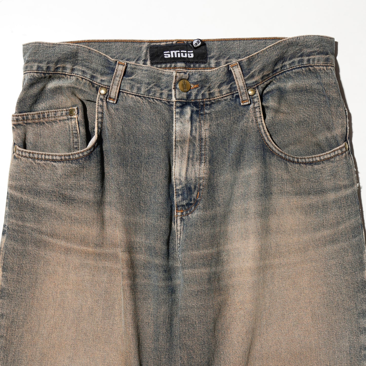 vintage muddy flare jeans