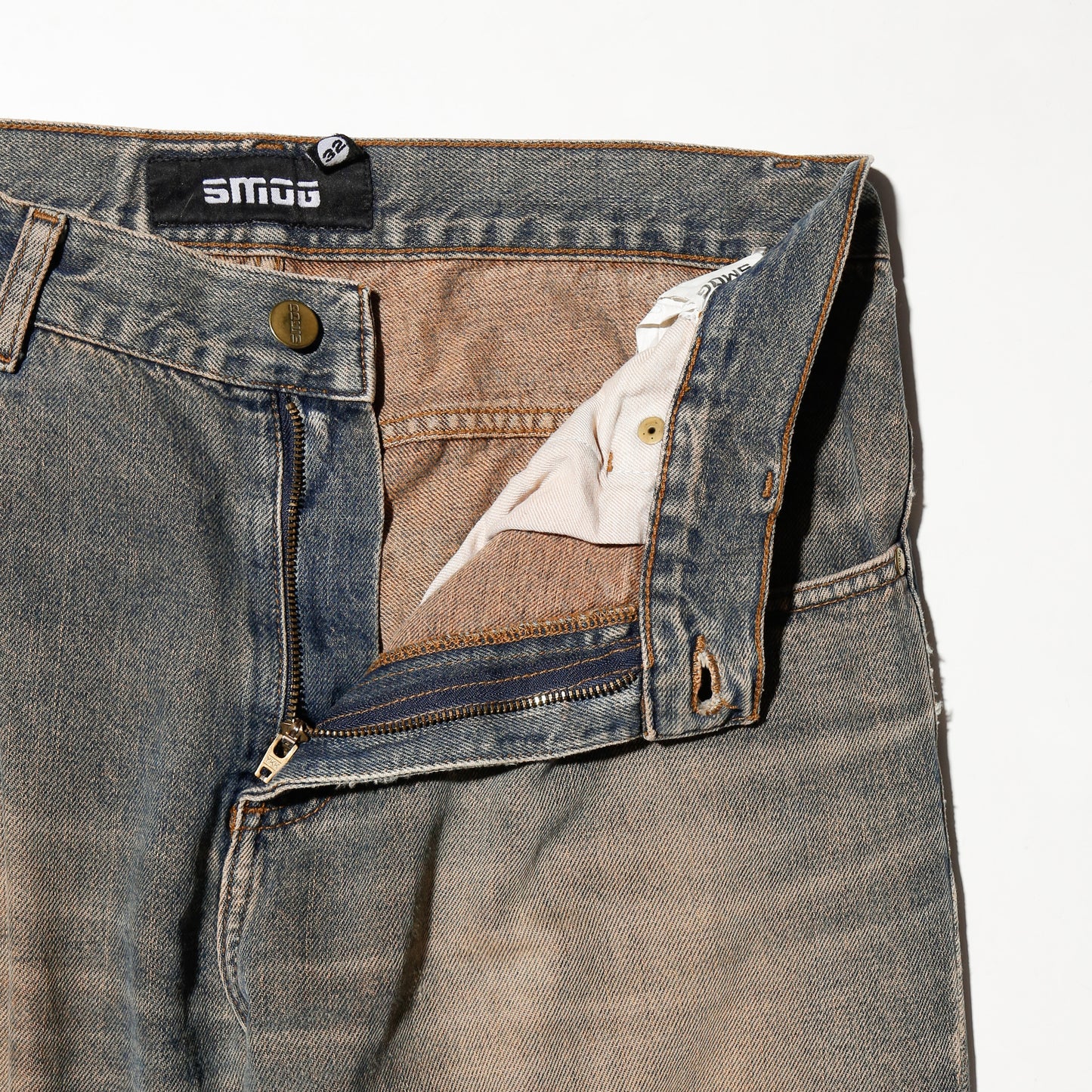 vintage muddy flare jeans
