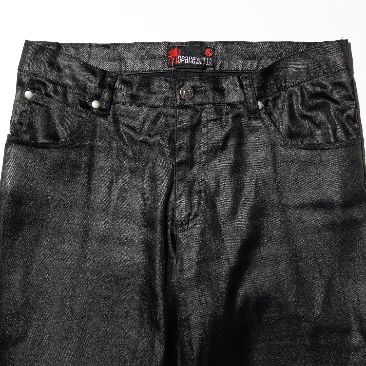 vintage space girlz low rise luster trousers
