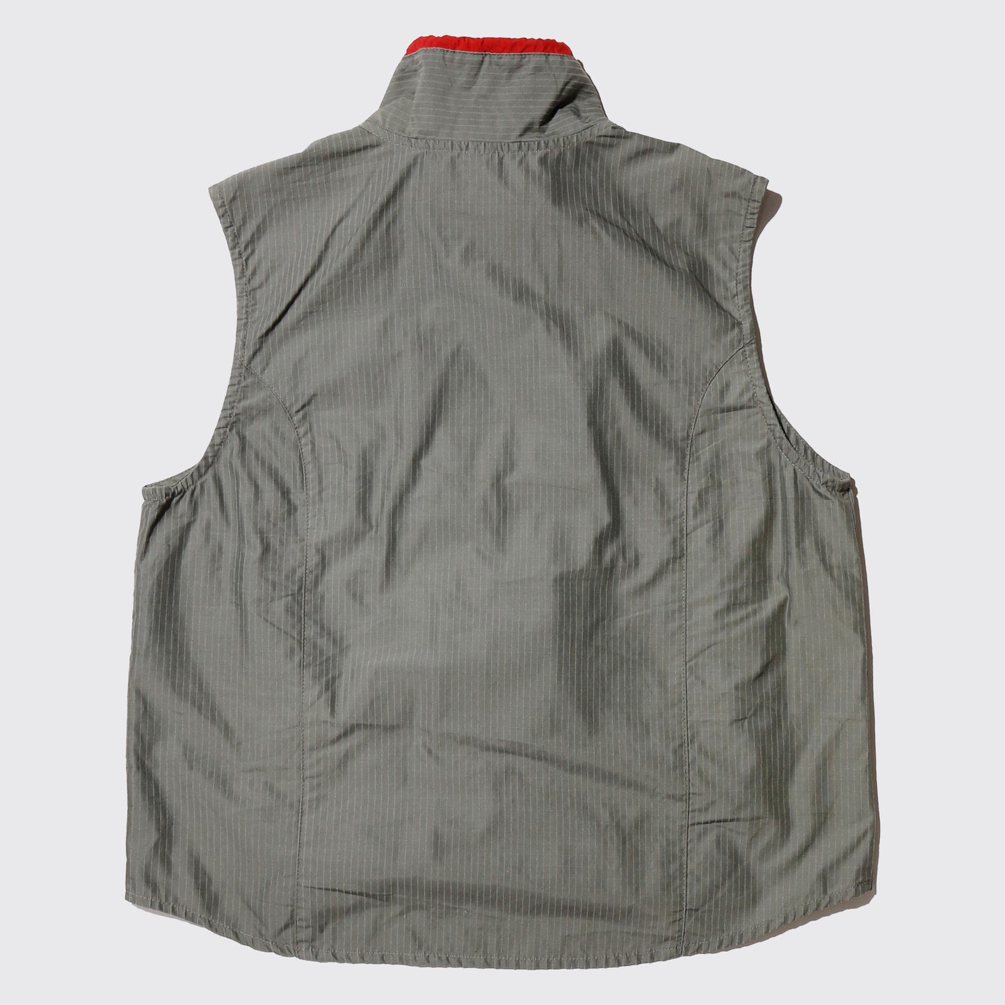 vintage stripe utility vest