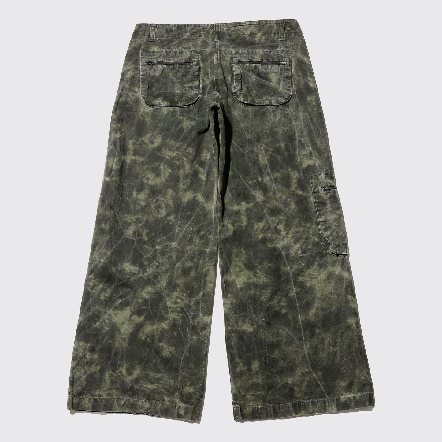 vintage low rise smokey camo cargo trousers