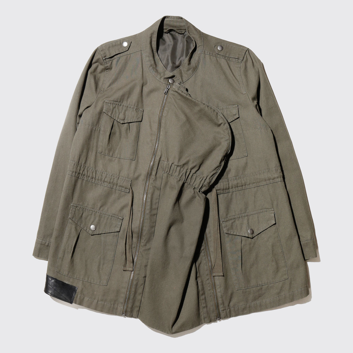 vintage deformed field jacket