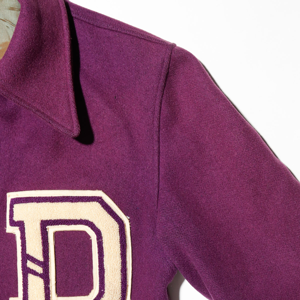 vintage 60's cropped varsity jacket