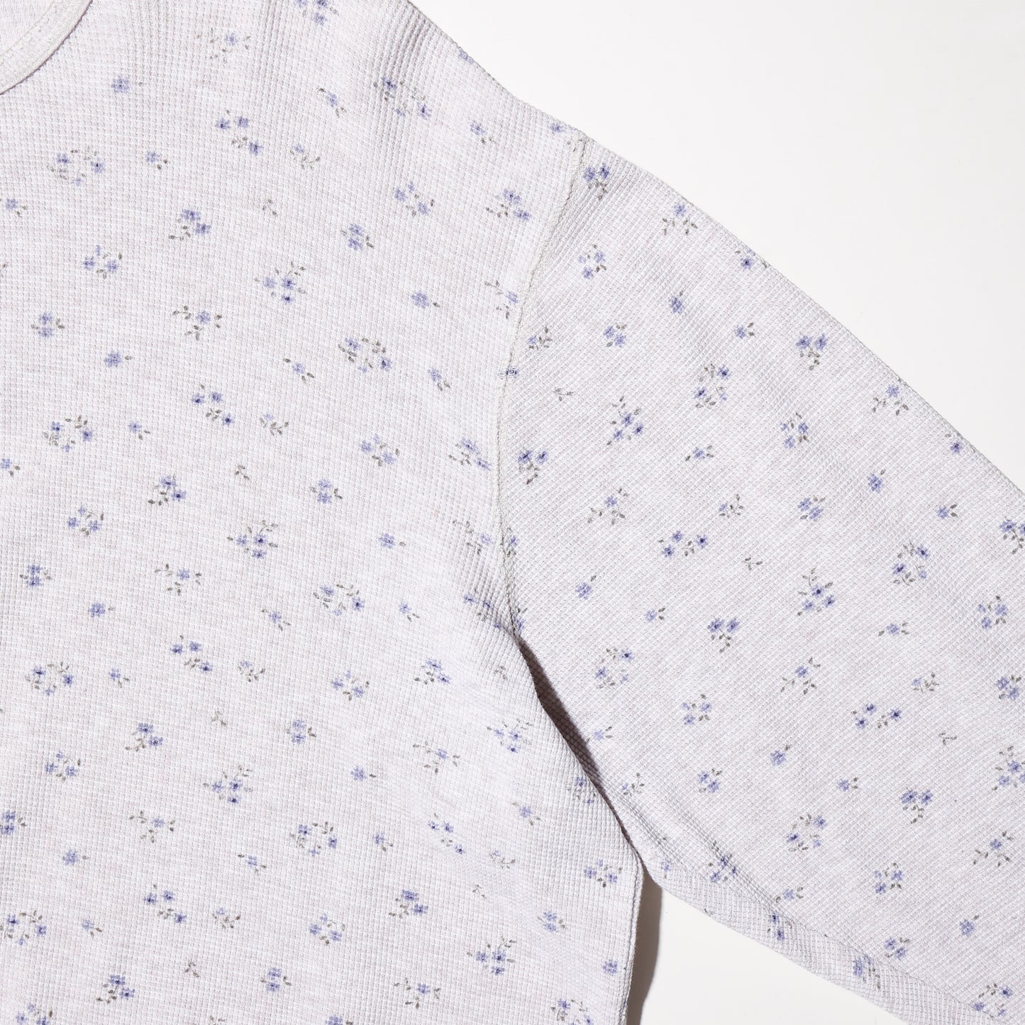 vintage floral thermal cut sew