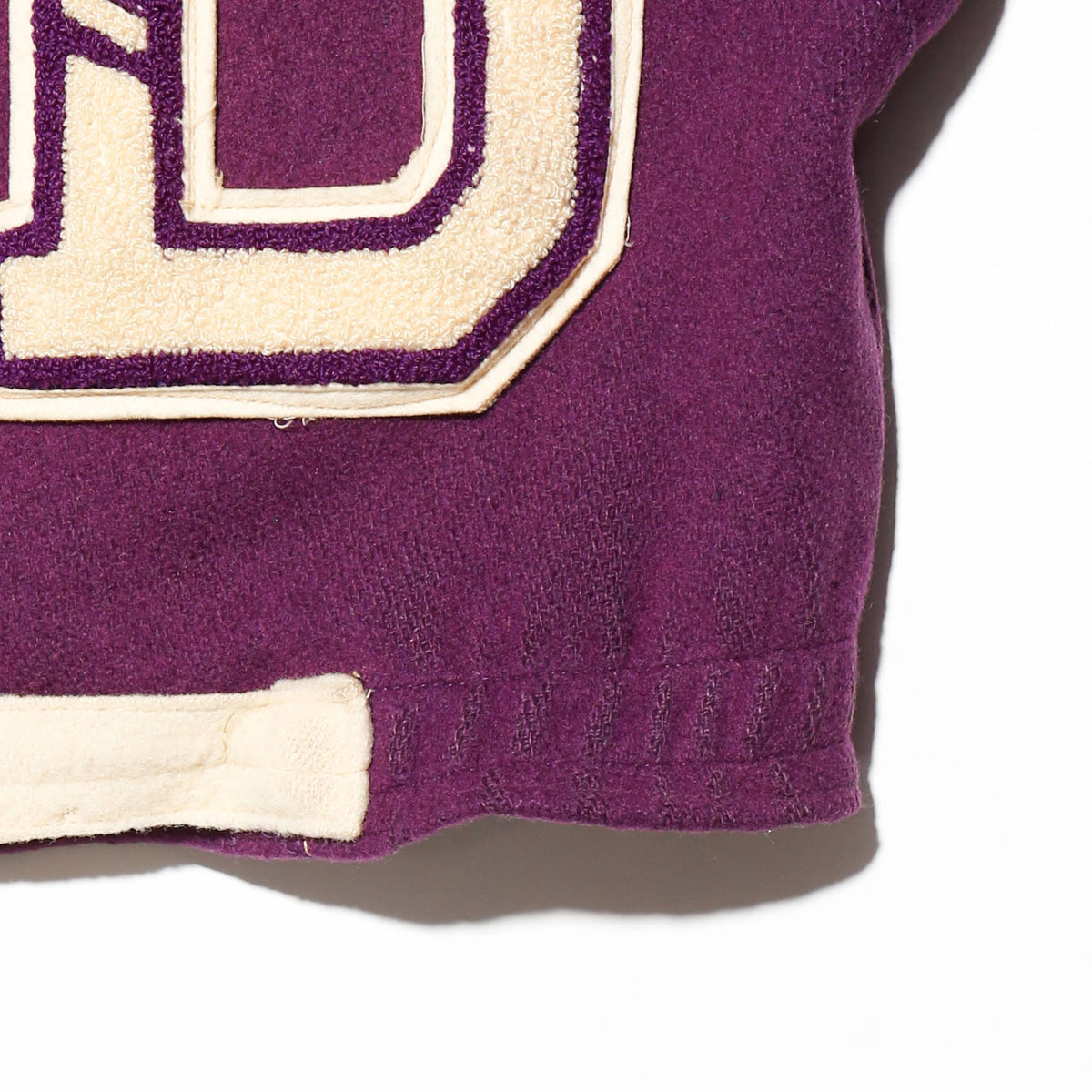 vintage 60's cropped varsity jacket