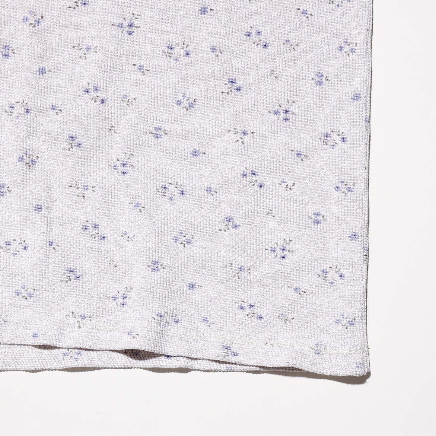 vintage floral thermal cut sew