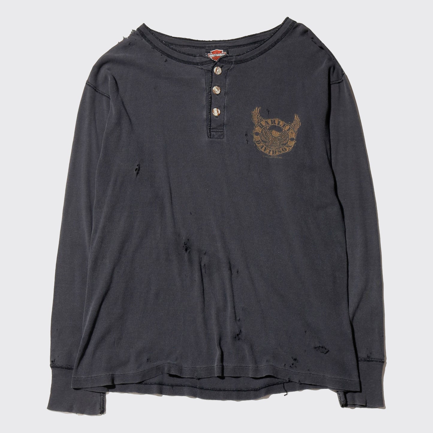 *one-off harley-davidson broken henry neck cut sew
