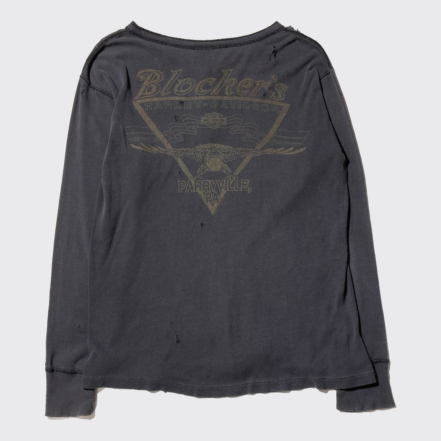 *one-off harley-davidson broken henry neck cut sew