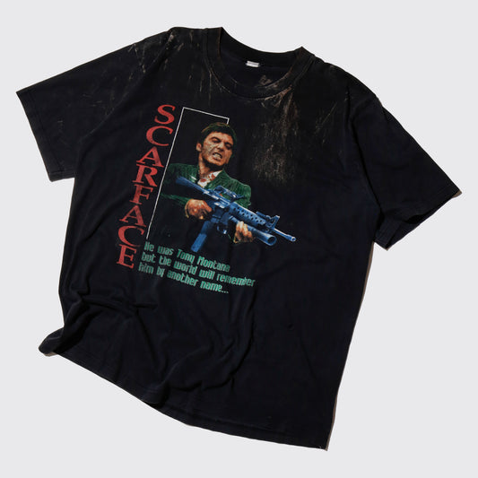 vintage 00's scarface "make way for bad guy" t-shirt