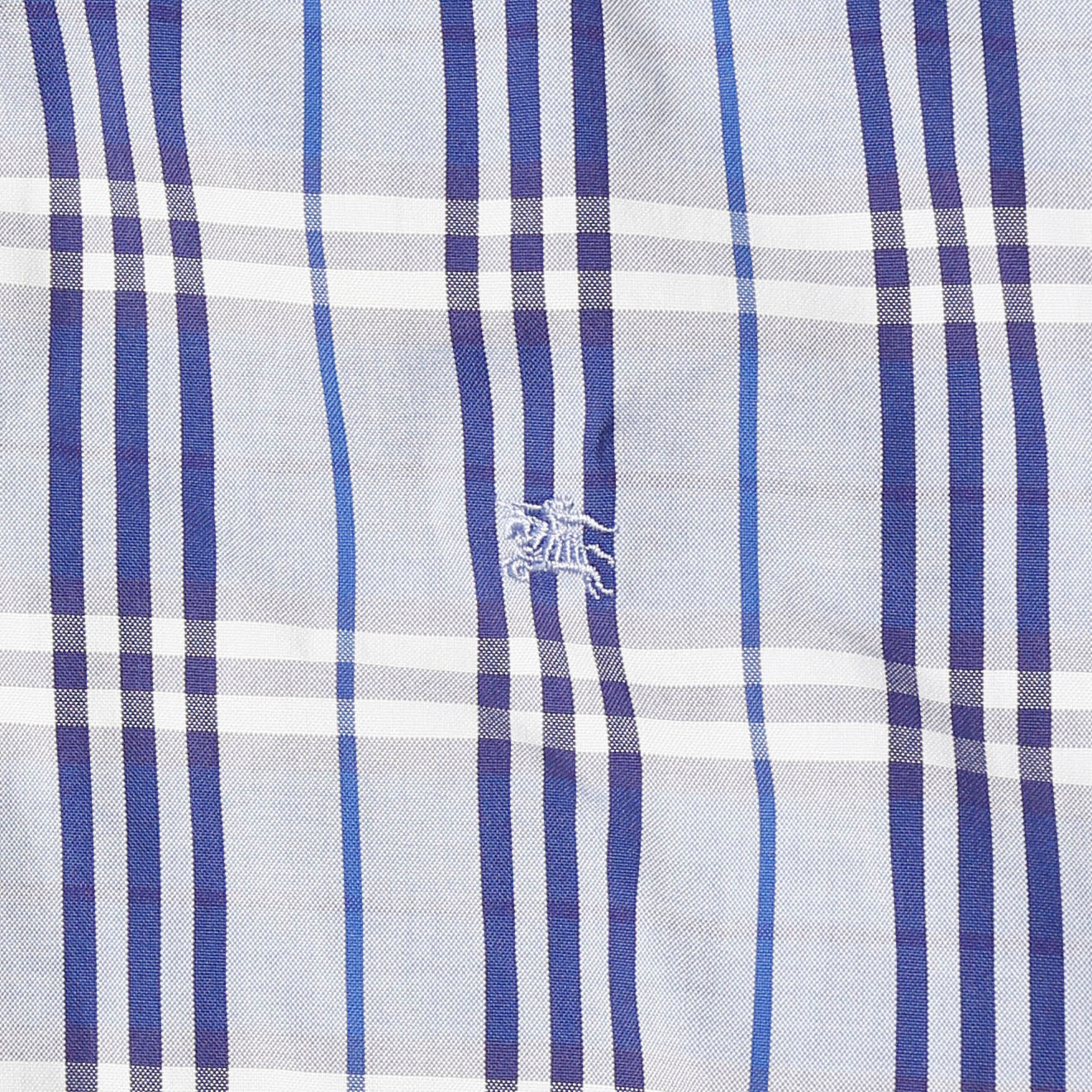 *one-off burberry cropped bowtie check shirt