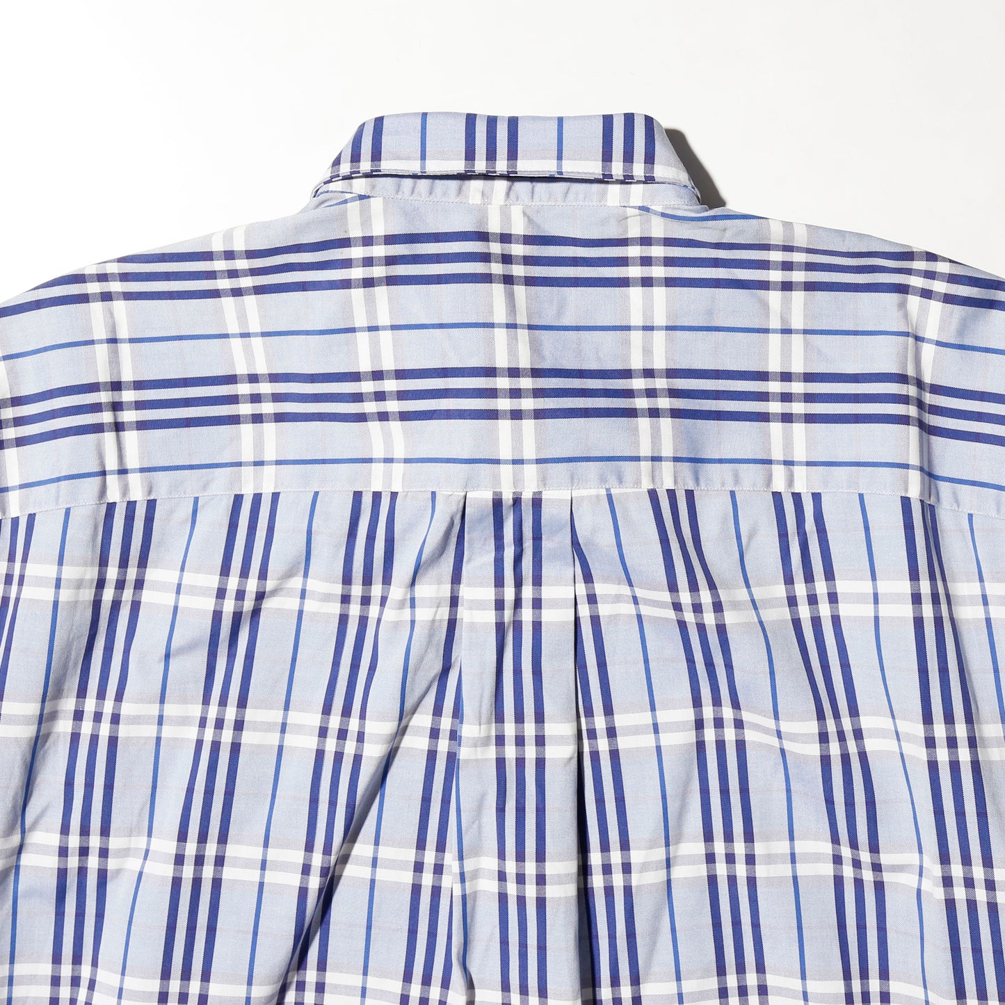 *one-off burberry cropped bowtie check shirt