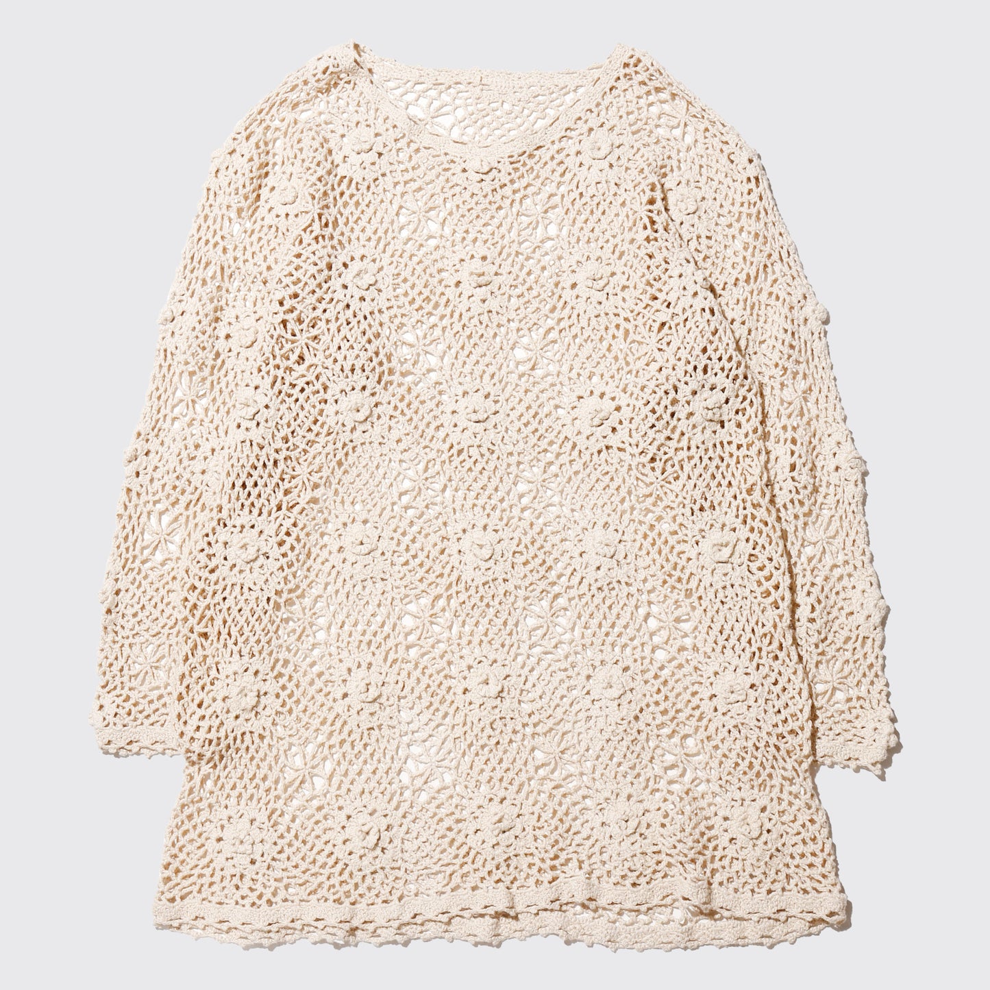 vintage crochet loose pullover