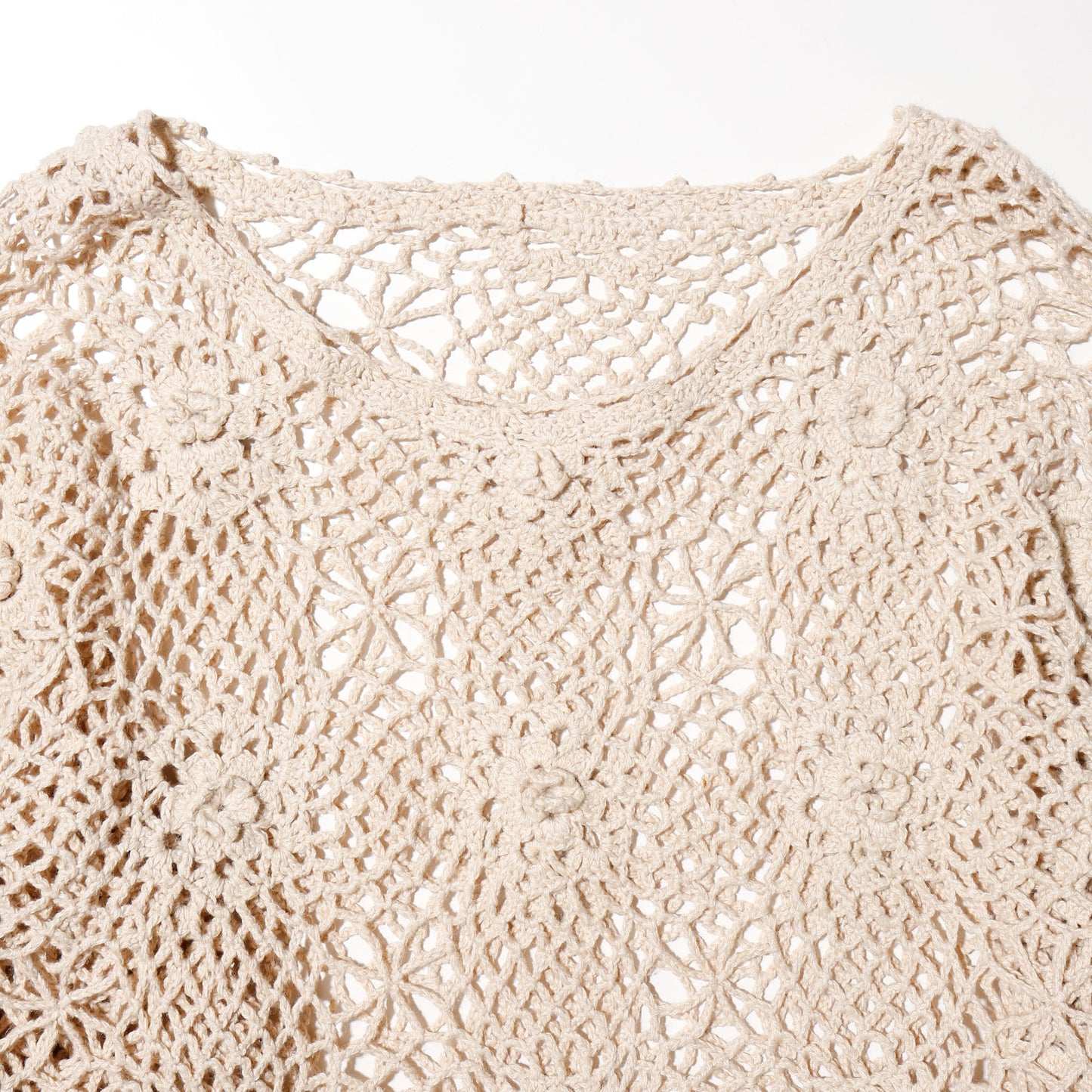 vintage crochet loose pullover