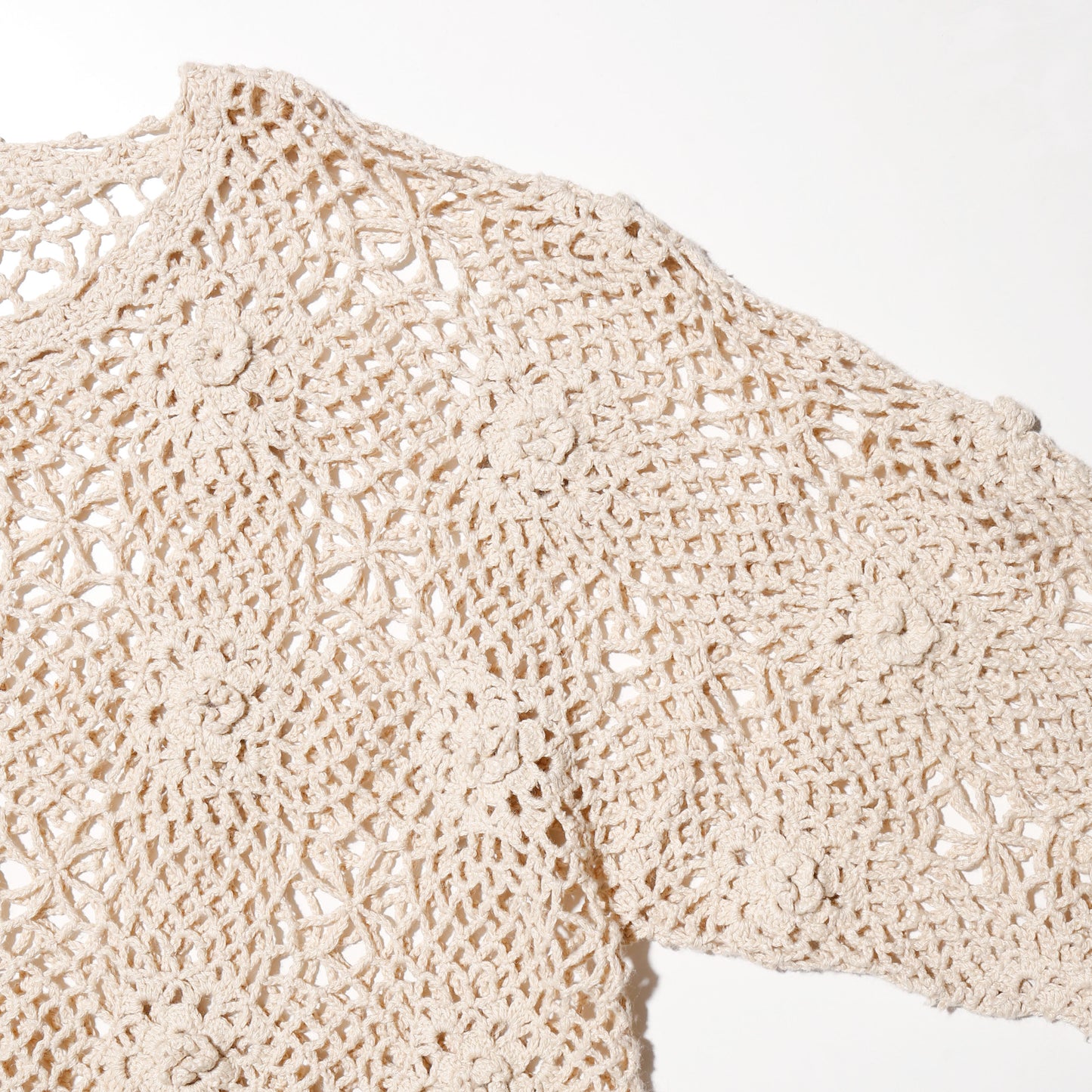 vintage crochet loose pullover