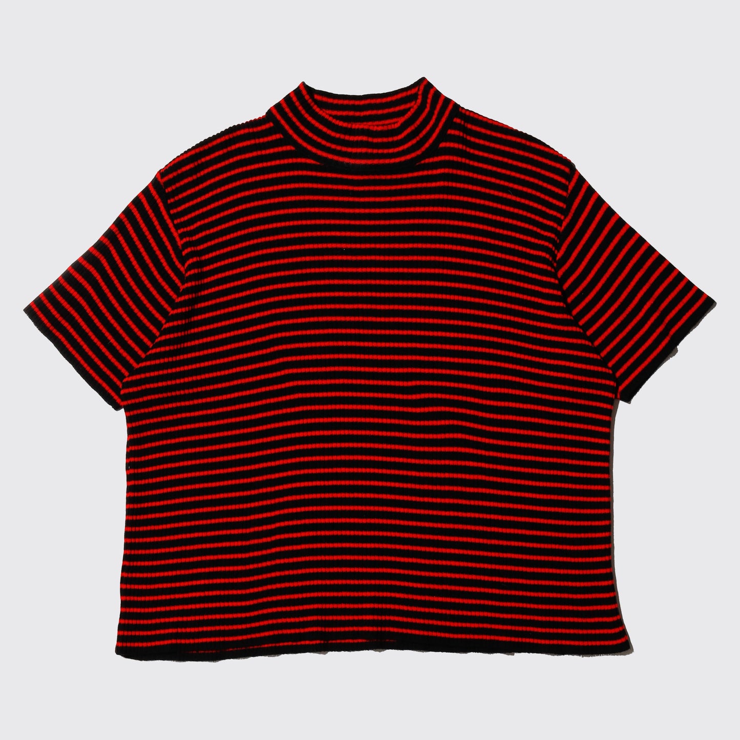 vintage border ribbed t-shirt