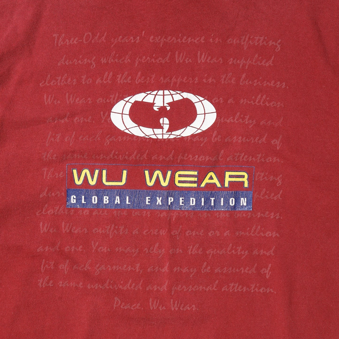 vintage 90’s WU WEAR Wu-Tang Clan t-shirt