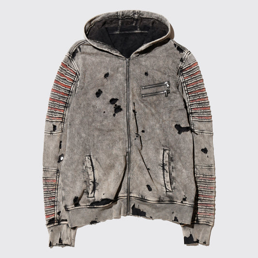 *one-off broken acid motorcycle hoodie