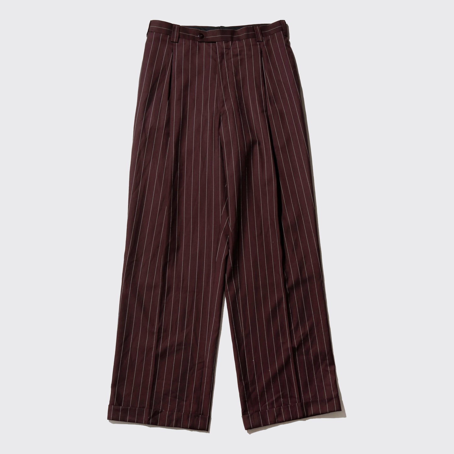 vintage stripe wide zoot slacks