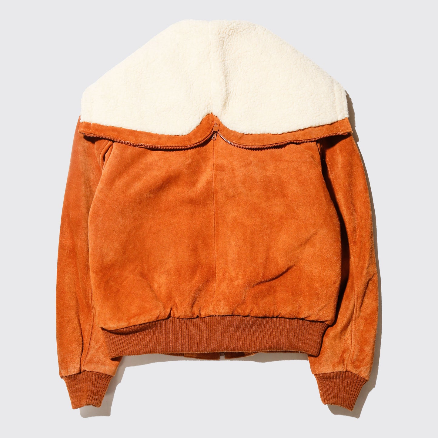 vintage n-2b type boa suede jacket