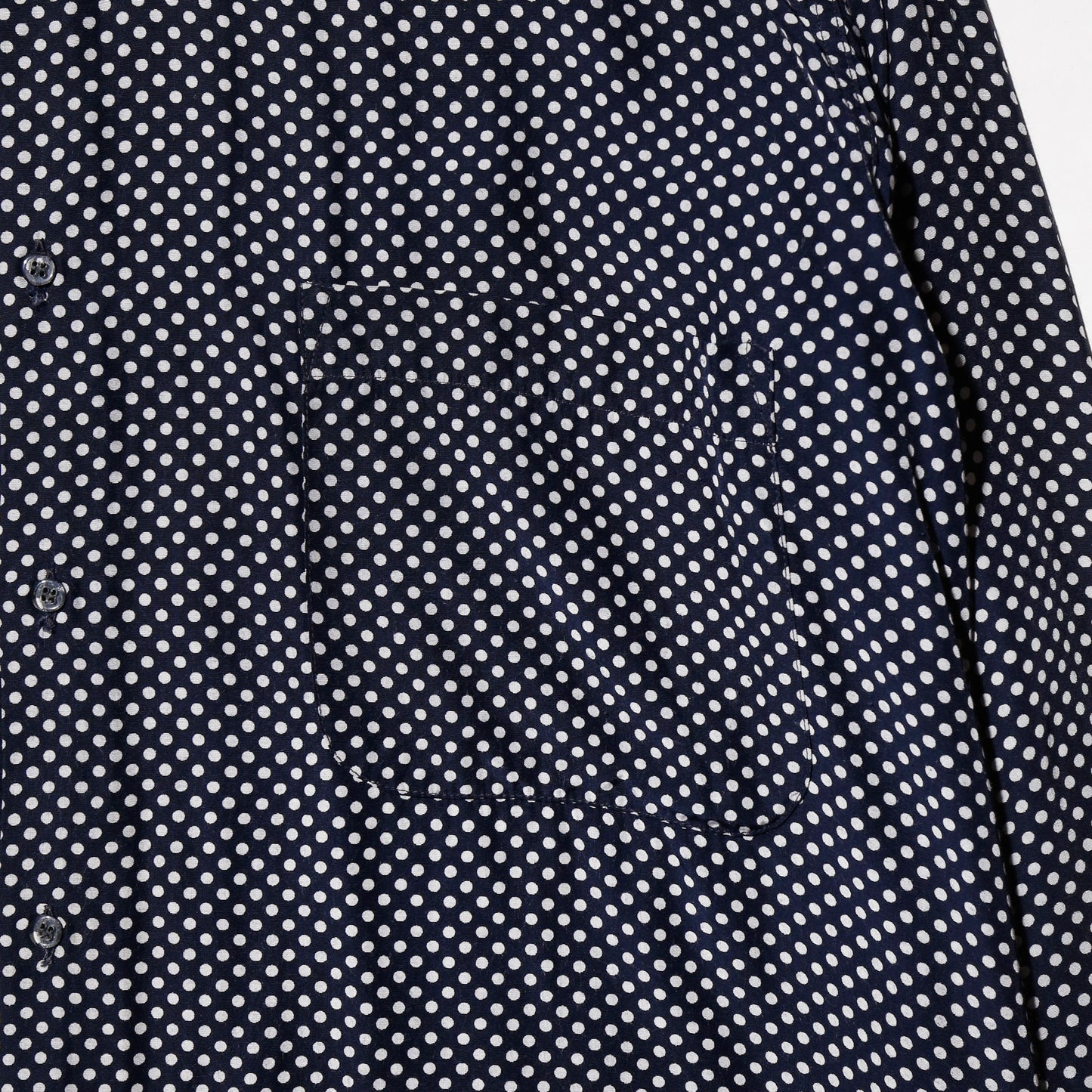 vintage dots rayon loose shirt